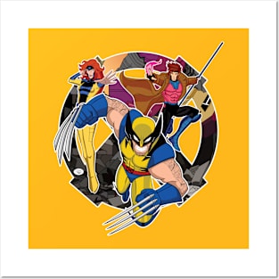 X-Men: Wolverine, Jean and Gambit Posters and Art